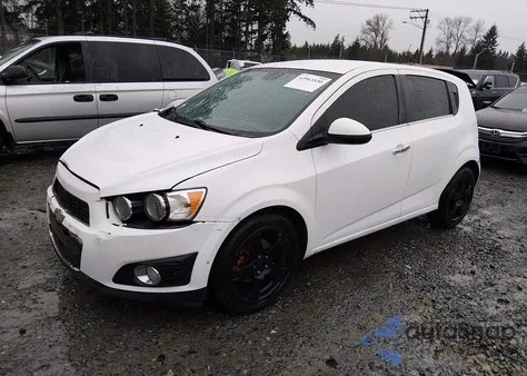 2013 Chevrolet Sonic Ltz Auto from USA, damaged, VIN 1G1JE6SB1D4105757